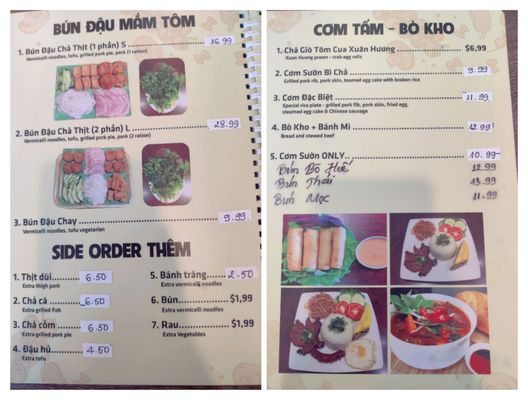 Xuân Hương Restaurant menu 6